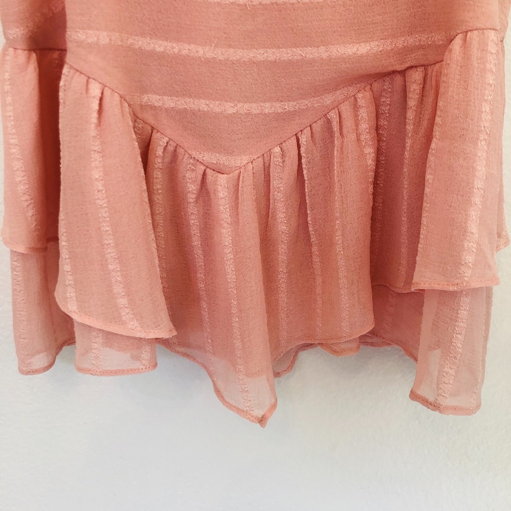 Pink Flounce Camisole Top Size S - Picture 3 of 4